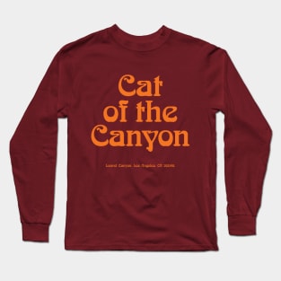 Laurel Canyon 'Cat of the Canyon' Long Sleeve T-Shirt